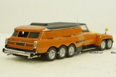 Citroen DS PLR Michelin Testcar Mille Pattes 1972, Altaya 1:43