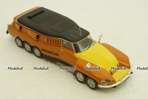 Citroen DS PLR Michelin Testcar Mille Pattes 1972, Altaya 1:43