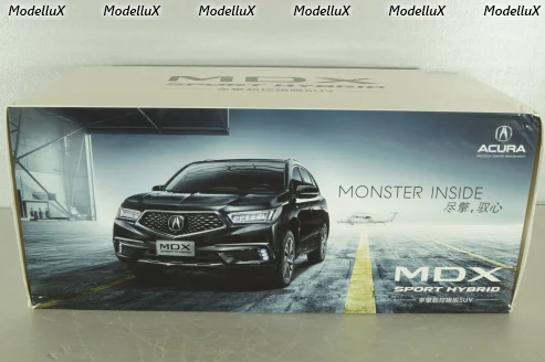 Acura MDX Sport Hybrid 2019, black, Paudi 1:18