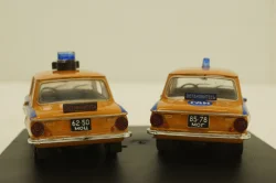 Набор из двух машин Заз-968А Запорожец, ГАИ, Коверсия 1:43