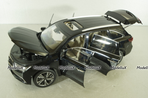 Acura MDX Sport Hybrid 2019, black, Paudi 1:18