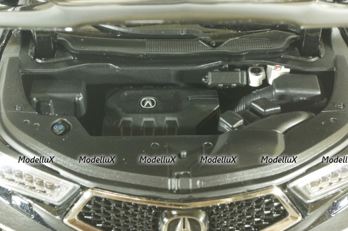 Acura MDX Sport Hybrid 2019, black, Paudi 1:18