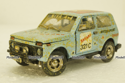 Ваз-2121 Нива, Ралли №321, Конверсии 1:43