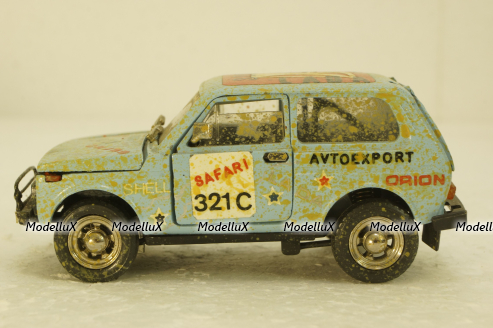 Ваз-2121 Нива, Ралли №321, Конверсии 1:43