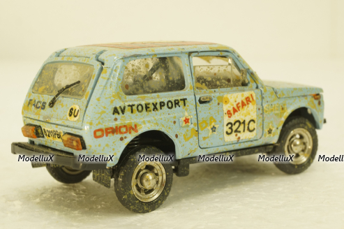 Ваз-2121 Нива, Ралли №321, Конверсии 1:43