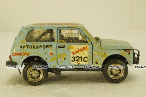 Ваз-2121 Нива, Ралли №321, Конверсии 1:43