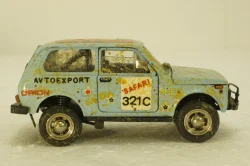 Ваз-2121 Нива, Ралли №321, Конверсии 1:43