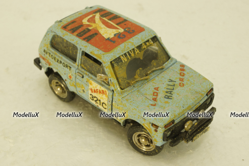 Ваз-2121 Нива, Ралли №321, Конверсии 1:43