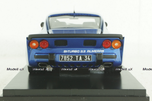 Porsche 930 BiTurbo 3.3 Almeras blue 1983, KE18005A, KESS 1:18