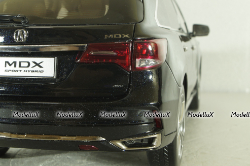Acura MDX Sport Hybrid 2019, black, Paudi 1:18