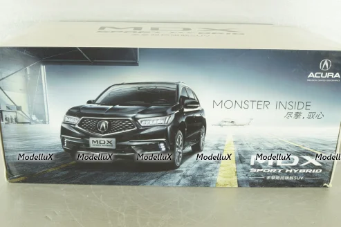 Acura MDX Sport Hybrid 2019, dark red, Paudi 1:18