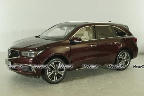 Acura MDX Sport Hybrid 2019, dark red, Paudi 1:18