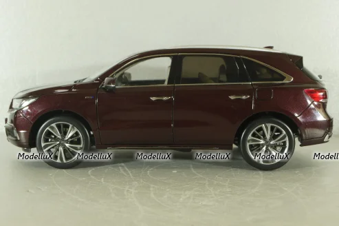 Acura MDX Sport Hybrid 2019, dark red, Paudi 1:18