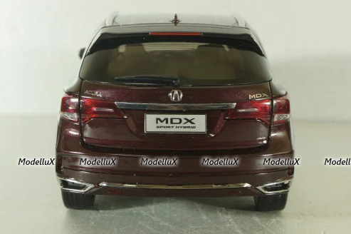 Acura MDX Sport Hybrid 2019, dark red, Paudi 1:18