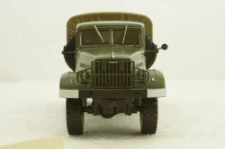 Краз-214В баластний тягач, борт з тентом, хакі, Наш Автопром 1:43