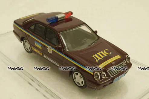 Mercedes E320 red, ДПС Украины, Конверсия 1:43