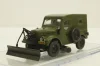 Газ-69, зеленый снегоуборочная №2, конверсия 1:43