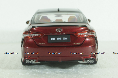 Toyota Camry Sport (XV80) 2021 8-generation, red, Paudi 1:18 Уценка!