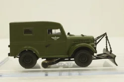 Газ-69, зеленый снегоуборочная №2, конверсия 1:43