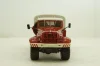 Краз-255В баластний тягач, борт з тентом, червоний, Наш Автопром 1:43