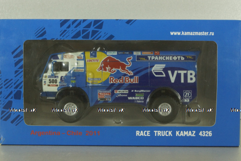 Камаз-4326 race track #500, Argentins-Chile Dakar 2011, V.Chagin/S.Savostin/I.Shaysultanov, 114416, Eligor 1:43 