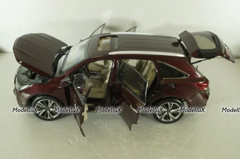 Acura MDX Sport Hybrid 2019, dark red, Paudi 1:18