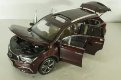 Acura MDX Sport Hybrid 2019, dark red, Paudi 1:18