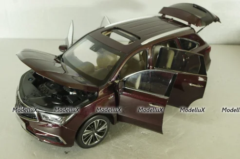 Acura MDX Sport Hybrid 2019, dark red, Paudi 1:18