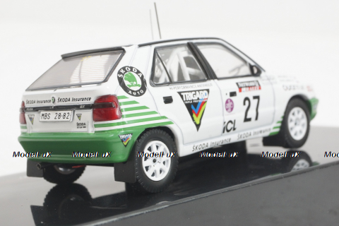 Skoda Felicia Kit Car, No.27, RAC Rally, P.Sibera/P.Gross, 1995, RAC364, IXO 1:43