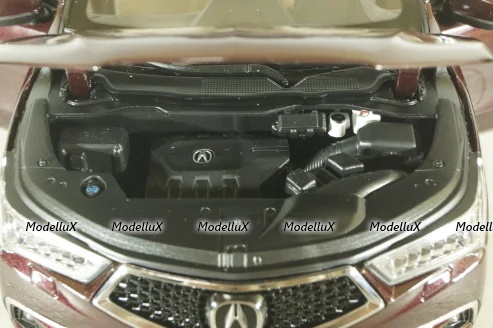 Acura MDX Sport Hybrid 2019, dark red, Paudi 1:18