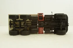 Краз-255В баластний тягач, борт з тентом, червоний, Наш Автопром 1:43