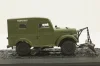 Газ-69, зеленый снегоуборочная, конверсия 1:43