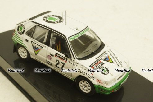 Skoda Felicia Kit Car, No.27, RAC Rally, P.Sibera/P.Gross, 1995, RAC364, IXO 1:43