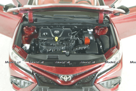 Toyota Camry Sport (XV80) 2021 8-generation, red, Paudi 1:18 Уценка!