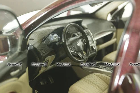 Acura MDX Sport Hybrid 2019, dark red, Paudi 1:18
