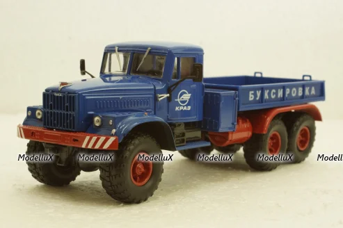 Краз-255В1 Техпоміч баластний тягач, синій, Н953, Наш Автопром 1:43