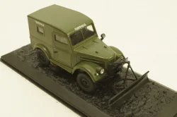 Газ-69, зеленый снегоуборочная, конверсия 1:43