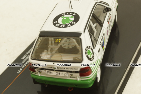 Skoda Felicia Kit Car, No.27, RAC Rally, P.Sibera/P.Gross, 1995, RAC364, IXO 1:43