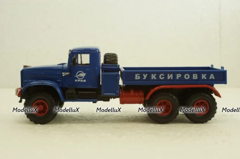 Краз-255В1 Техпоміч баластний тягач, синій, Н953, Наш Автопром 1:43
