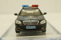 Mercedes S500 W221 black, милиция Украины, Конверсия 1:43