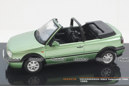 Volkswagen Golf III Cabriolet, metallic green, 1993, CLC427N, IXO 1:43