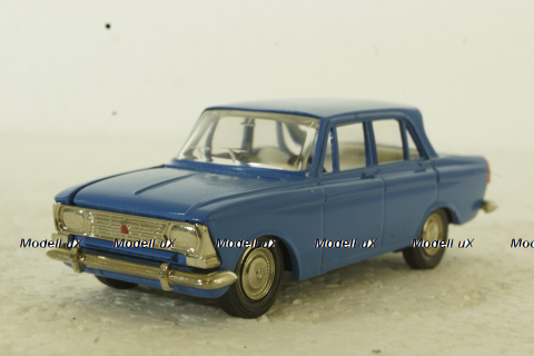 Москвич-412, А2, синий, Тантал/Радон 1:43