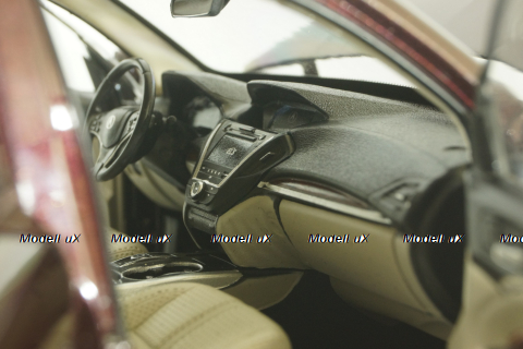 Acura MDX Sport Hybrid 2019, dark red, Paudi 1:18