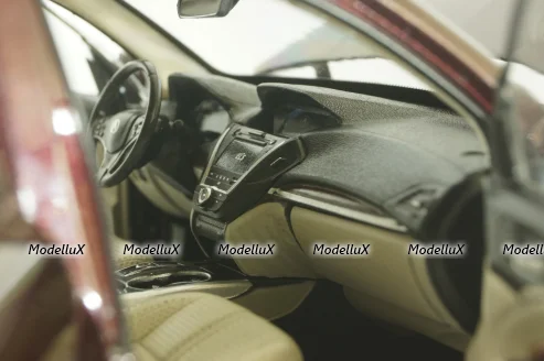 Acura MDX Sport Hybrid 2019, dark red, Paudi 1:18