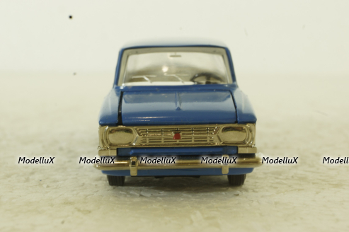Москвич-412, А2, синий, Тантал/Радон 1:43