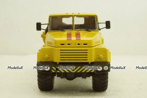 Краз-260В, Техпоміч баластний тягач, жовтий, Н954, Наш Автопром 1:43