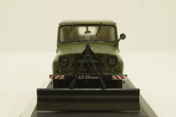 Уаз-469Б зеленый снегоуборочная, Конверсия 1:43