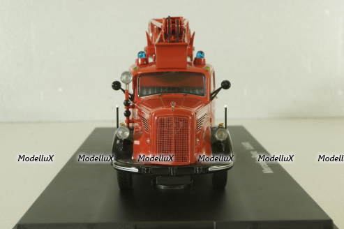 Mercedes L6600 fire engine with a crane, 03101, Schuco 1:43