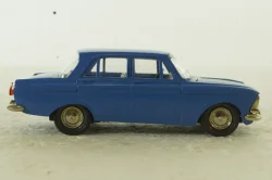 Москвич-412, А2, синий, Тантал/Радон 1:43
