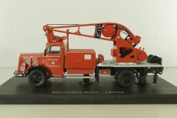 Mercedes L6600 fire engine with a crane, 03101, Schuco 1:43